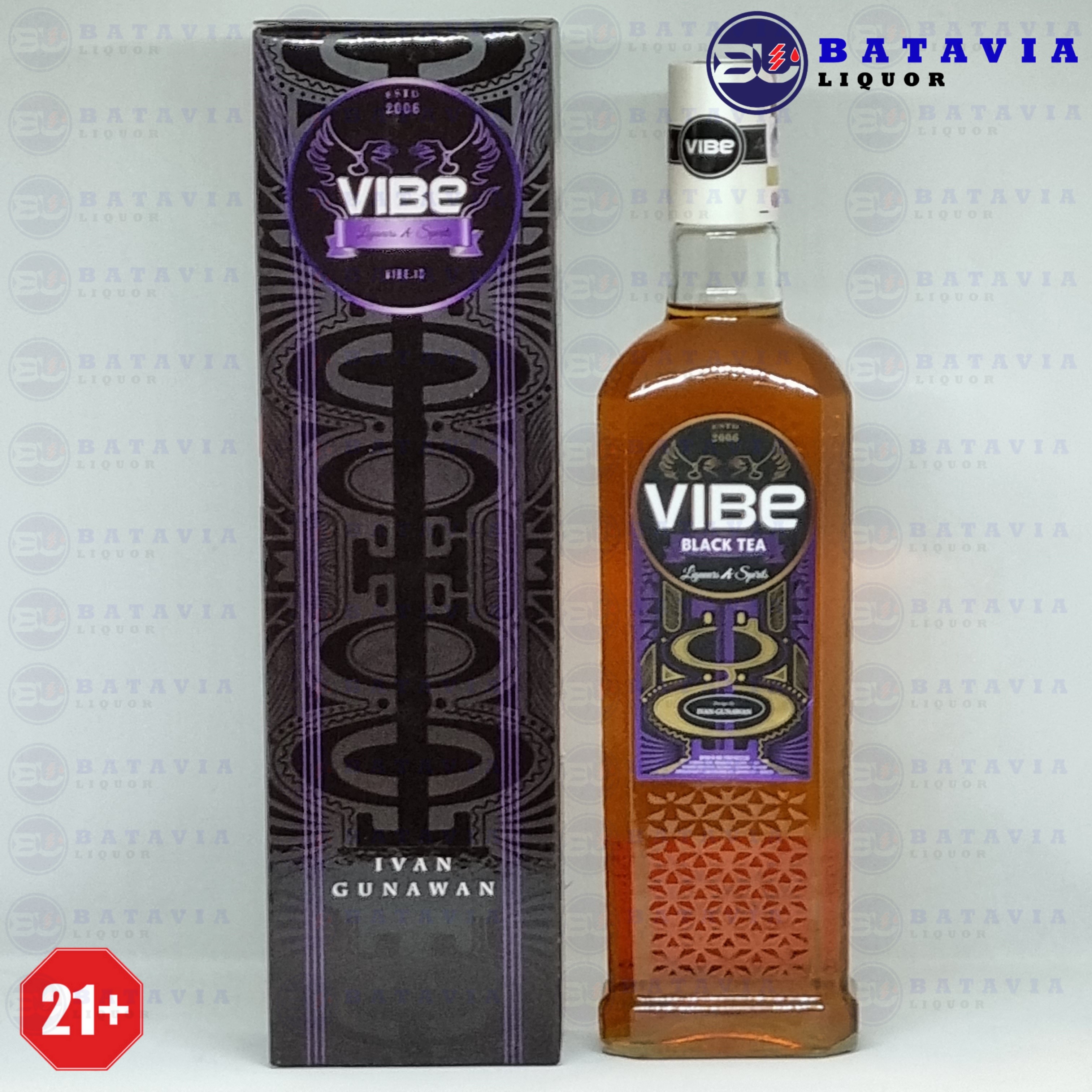 Vibe Black Tea Liqueur - Liqueur - Jakarta Liquor Store