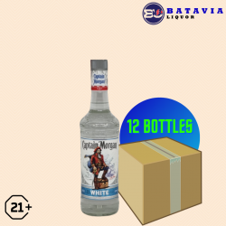 Captain Morgan White 750ml 12 Bottles