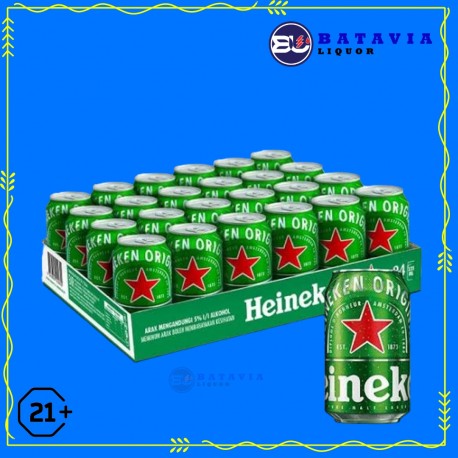 Heineken Beer Can - 24 Cans