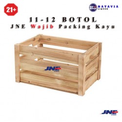 Tambahan Packing Kayu Khusus JNE (11-12 Botol)