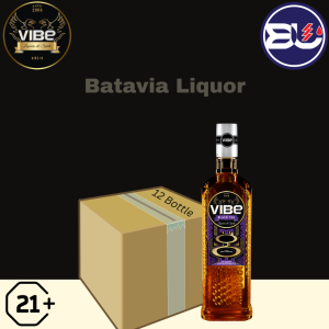 Vibe Premium Black Tea 700ml 12 Bottles