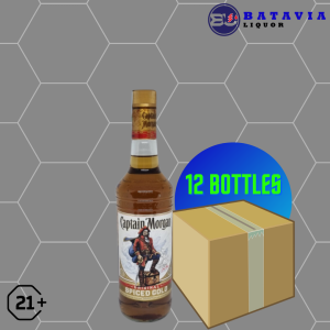 Captain Morgan Spiced Gold 750ml 12 Bottles