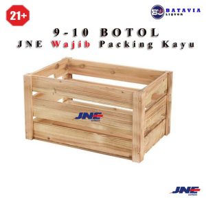Additional JNE Special Wooden Crate (9-10 Bottles)